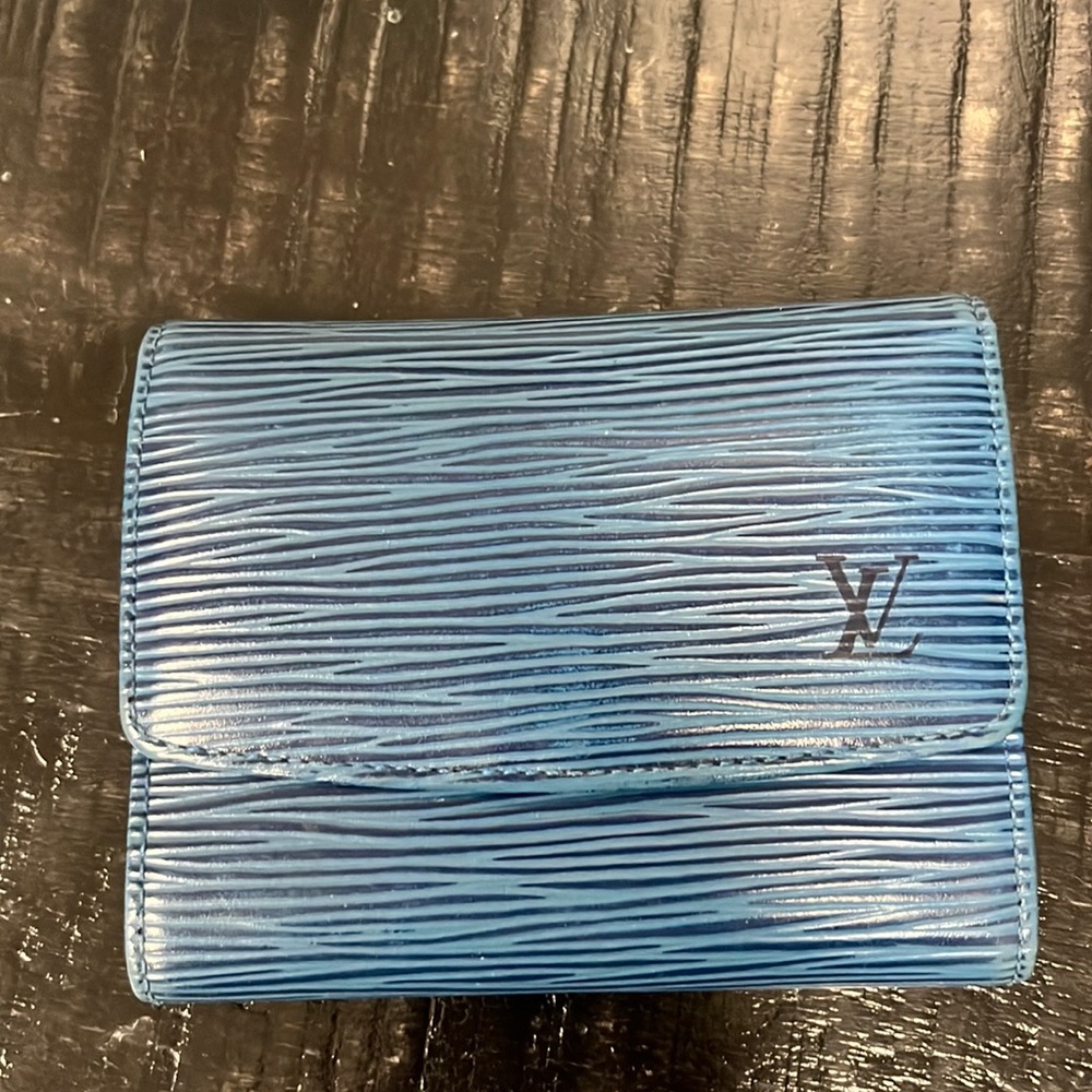 Authentic LV 12 slot card holder
